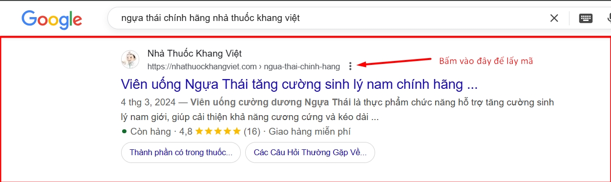 Kết quả tìm kiếm