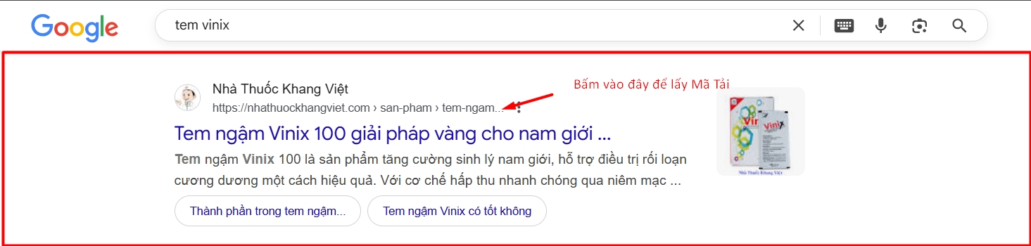 Kết quả tìm kiếm
