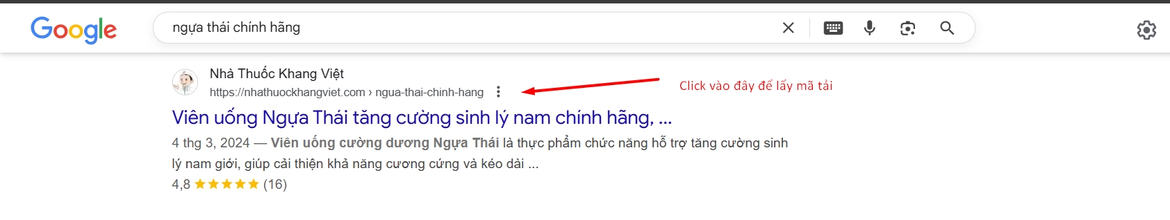 Kết quả tìm kiếm