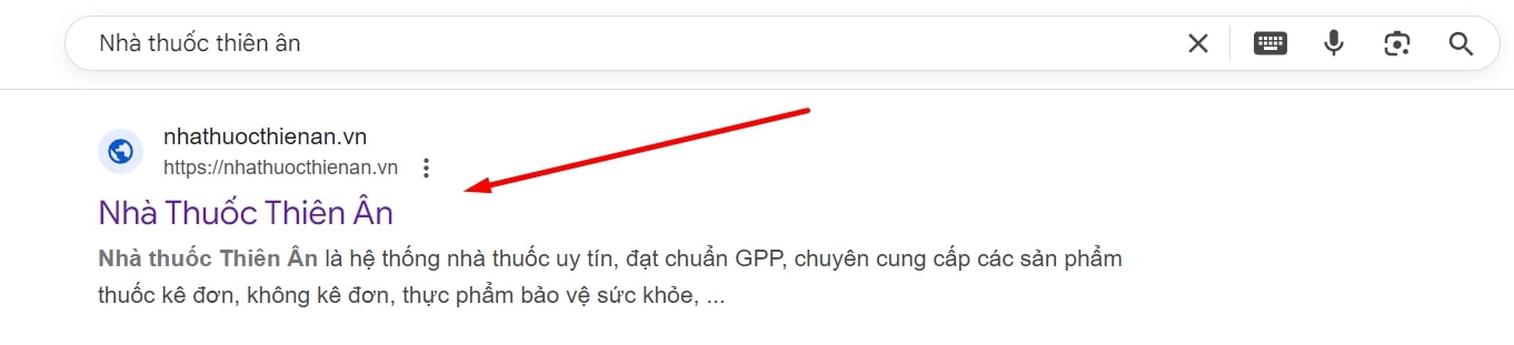 Kết quả tìm kiếm