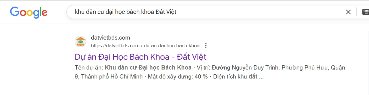 Kết quả tìm kiếm