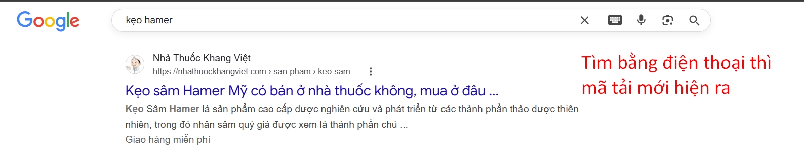 Kết quả tìm kiếm