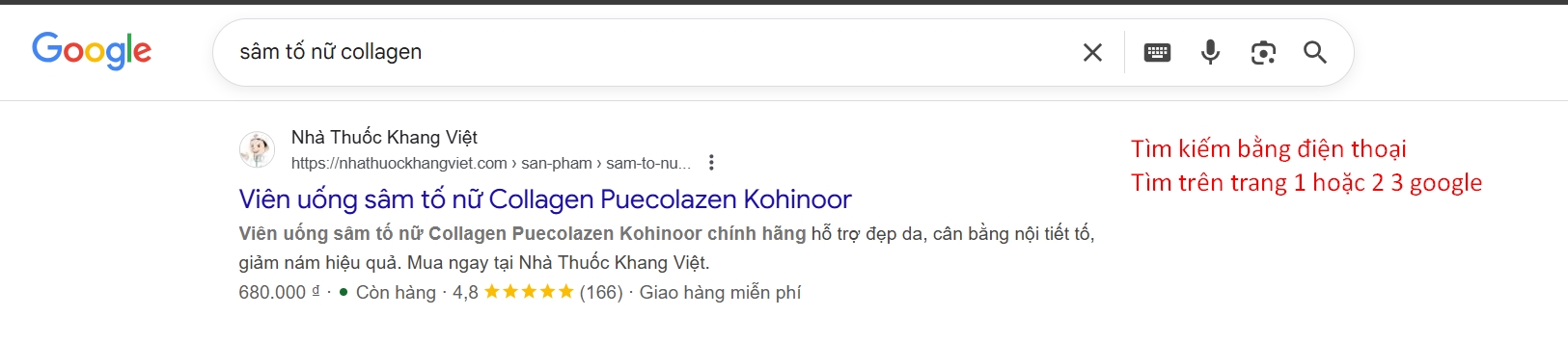 Kết quả tìm kiếm