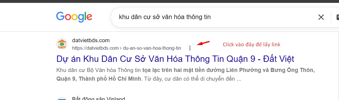 Kết quả tìm kiếm