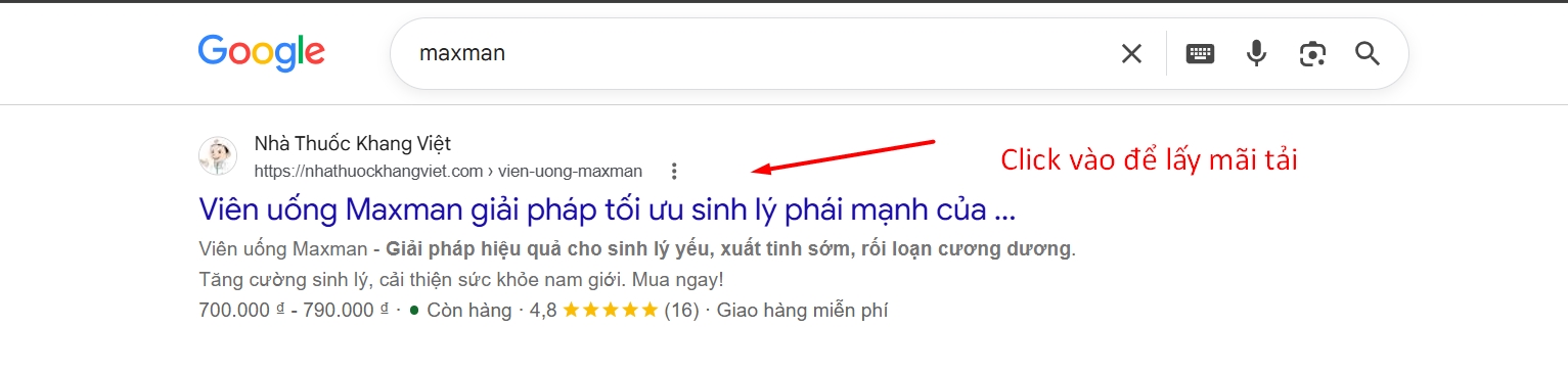 Kết quả tìm kiếm